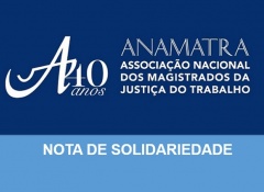 Banner Anamatra Nota de Solidariedade
