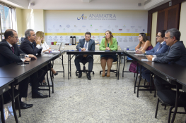 Anamatra recebe dirigentes de associações da Magistratura e do Ministério Público para construção de ações conjuntas							